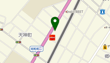 auショップ半田の地図画像