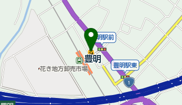 タックメイト豊明駅前店の地図画像