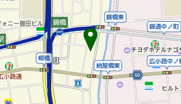 愛知トヨタ法人営業部名駅支店東オフィスの地図画像