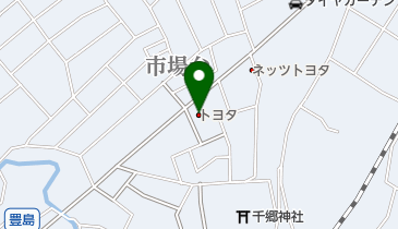 愛知トヨタ新城店の地図画像