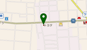 愛知トヨタ大治店の地図画像