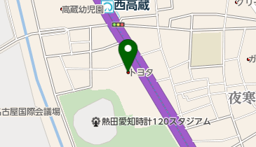 愛知トヨタ熱田店の地図画像