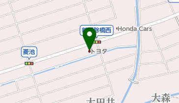 愛知トヨタ守山店の地図画像