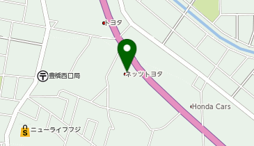 愛知トヨタ豊橋東店の地図画像