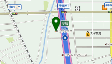 愛知トヨタ呼続店の地図画像