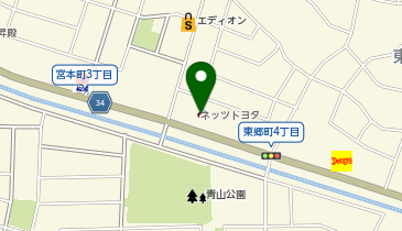愛知トヨタ半田インター店の地図画像
