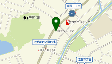 愛知トヨタ徳重南店の地図画像