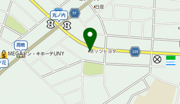 愛知トヨタ豊明三崎店の地図画像