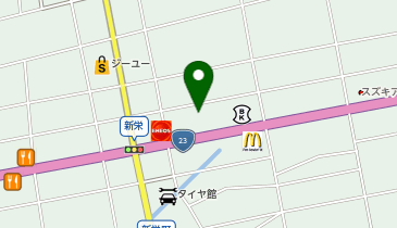 愛知トヨタ豊橋新栄店の地図画像