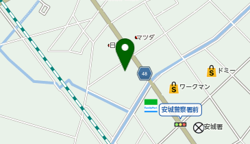 愛知トヨタ安城中央店の地図画像