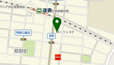 愛知トヨタ法人営業室刈谷オフィスの地図画像
