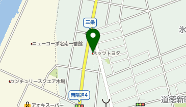 愛知トヨタ南陽通店の地図画像