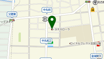 愛知トヨタ城北店の地図画像