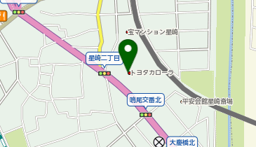 愛知トヨタ星崎店の地図画像