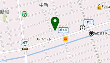 愛知トヨタ千代田橋店の地図画像