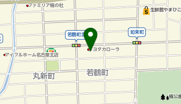 愛知トヨタ楠インター店の地図画像