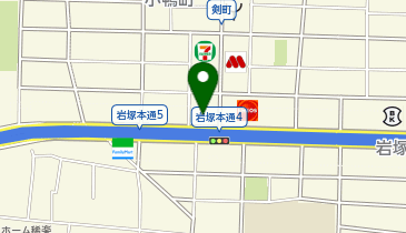 愛知トヨタ万場大橋店の地図画像