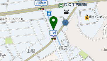 愛知トヨタ長久手店の地図画像
