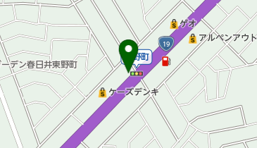 ネッツトヨタ中部プラザ春日井の地図画像