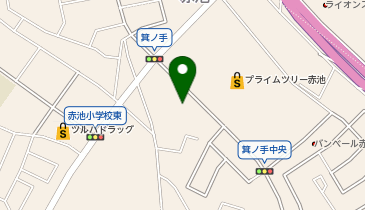 ネッツトヨタ中部プラザ赤池の地図画像