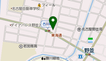 トヨタカローラ愛知野並店の地図画像