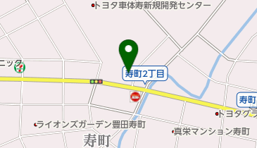 トヨタカローラ名古屋豊田寿店の地図画像