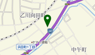 トヨタカローラ名古屋半田乙川店の地図画像