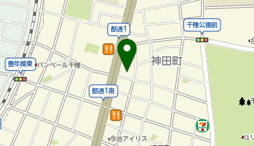 トヨタカローラ名古屋千種都通店の地図画像