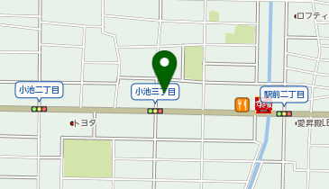 トヨタカローラ愛知稲沢店の地図画像