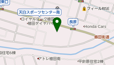 レクサス植田の地図画像