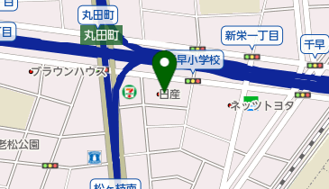 愛知日産中央店の地図画像