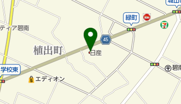 三河日産碧南店の地図画像