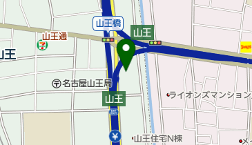 日産プリンス名古屋山王店の地図画像