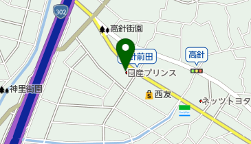 日産プリンス名古屋高針店の地図画像