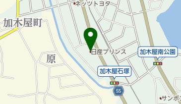 日産プリンス名古屋知多加木屋店の地図画像