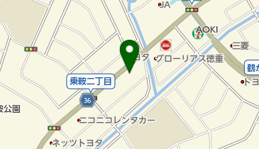 日産プリンス名古屋徳重店の地図画像