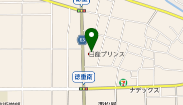 日産プリンス名古屋西春徳重店の地図画像