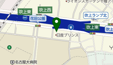日産プリンス名古屋吹上店の地図画像