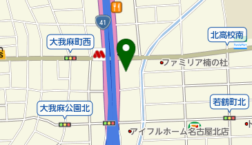 レッドバロン名古屋本店の地図画像