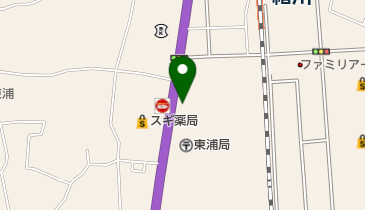 ダンガリー東浦店の地図画像