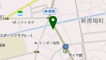 Honda Cars愛知西尾桜町店の地図画像