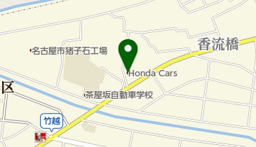 Honda Cars愛知香流橋店の地図画像