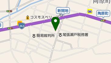 Honda Cars東尾張瀬戸陶原店の地図画像