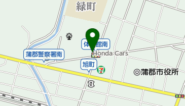 Honda Cars愛知南蒲郡店の地図画像