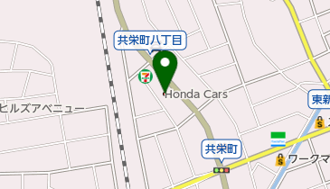 Honda Cars東海大府店の地図画像