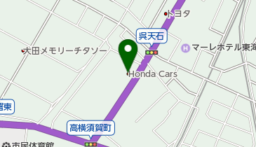 Honda Cars愛知大田川店の地図画像