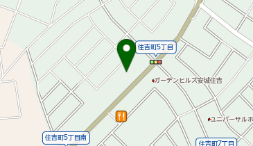 Honda Cars東海安城住吉店の地図画像