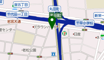 Honda Cars愛知千代田店の地図画像