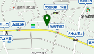 Honda Cars愛知星ヶ丘店の地図画像