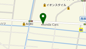 Honda Cars愛知名古屋茶屋店の地図画像